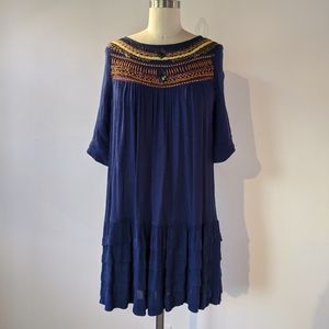 Free People Embroidered Dress